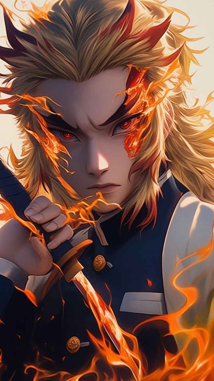 Rengoku kyojuro wallpaper hd